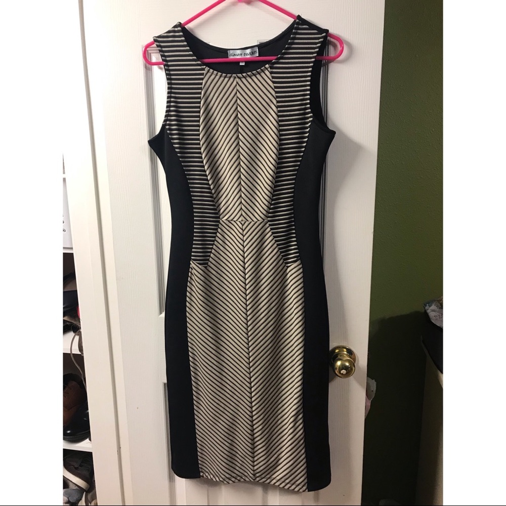 Stripped dress for women